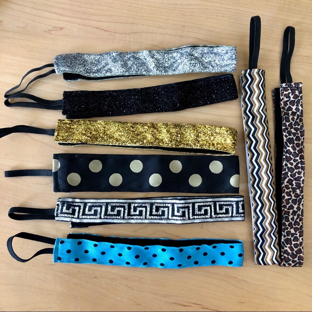 Set of eight Sweaty Bands